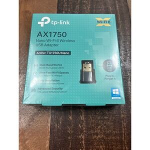 TP-Link Archer TX1750U Nano AX1750 Wi-Fi 6 Wireless USB Adapter Dual-Band Dongle